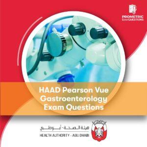 HAAD Pearson Vue Gastroenterology Exam Questions