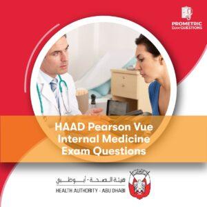 HAAD Pearson Vue Internal Medicine Exam Questions