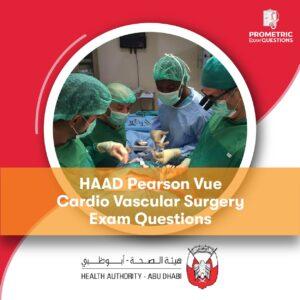 HAAD Pearson Vue Cardio Vascular Surgery Exam Questions