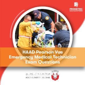 HAAD Pearson Vue Emergency Medical Technician Exam Questions