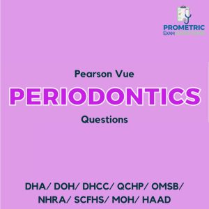 Pearson Vue PERIODONTICS Questions