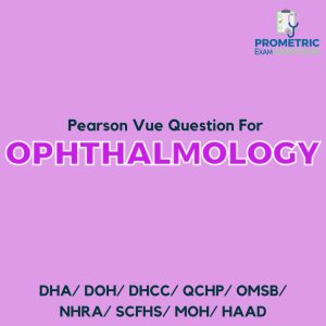 Pearson Vue Question For OPHTHALMOLOGY