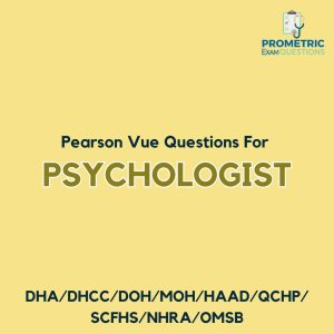 Pearson Vue Questions For PSYCHOLOGIST (1)