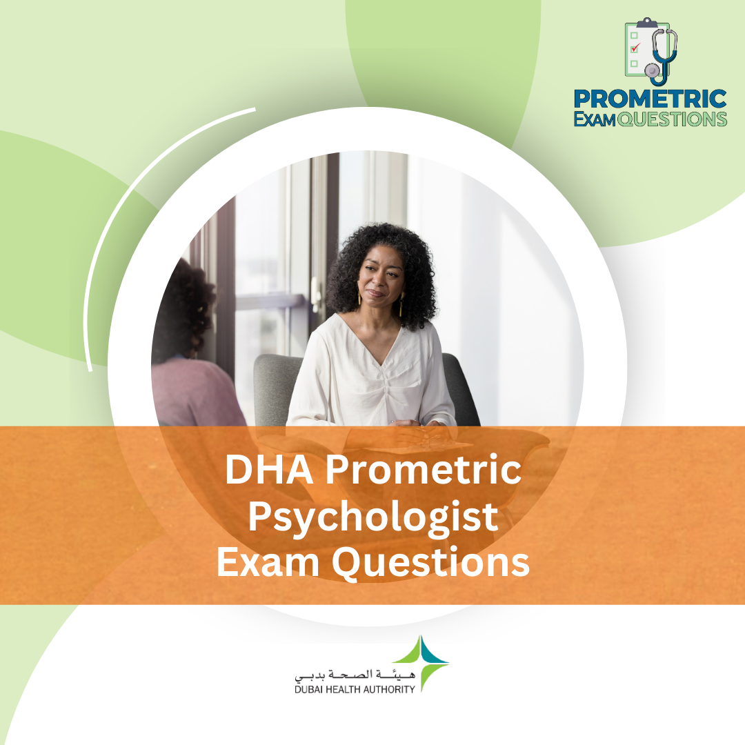 DHA Prometric Psychologist Exam Questions