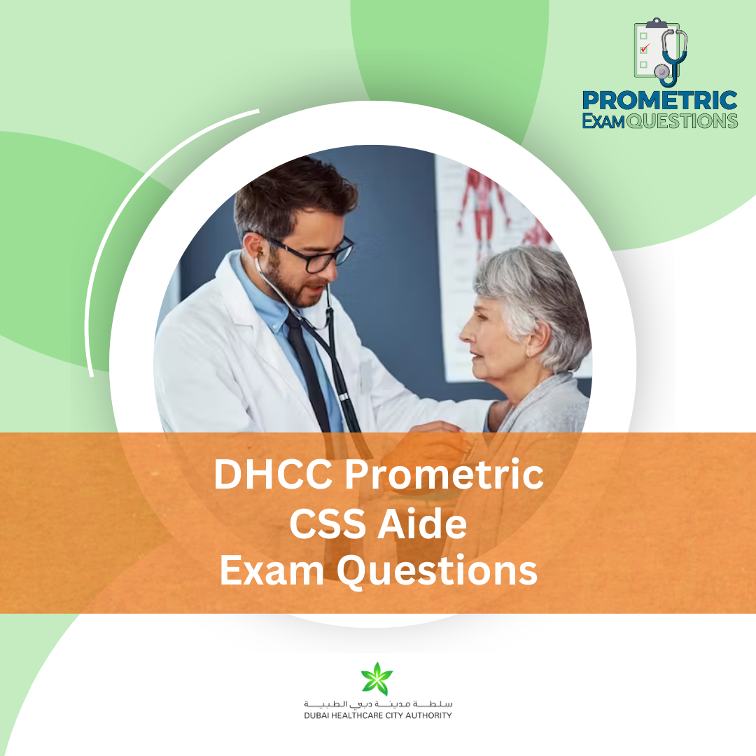 DHCC Prometric CSS Aide Exam Questions