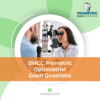 DHCC Prometric Optometrist Exam Questions