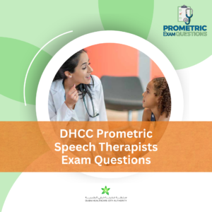 DHCC Prometric Speech Therapists Exam Questions