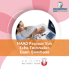 HAAD Pearson Vue Echo Technician Exam Questions