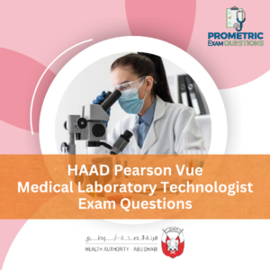 HAAD Pearson Vue Medical Laboratory Technologist Exam Questions