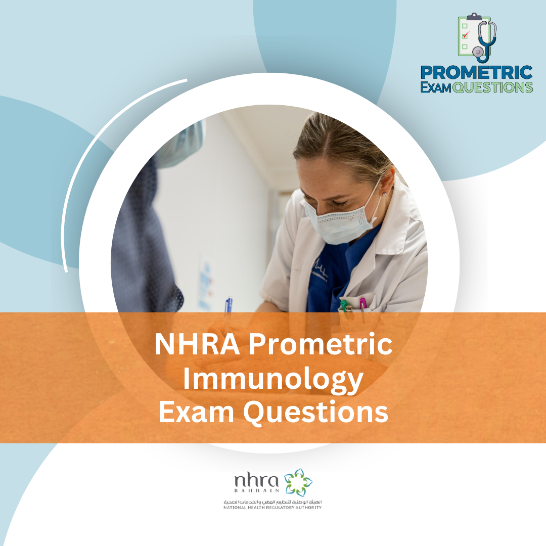 NHRA Prometric Immunology Exam Questions