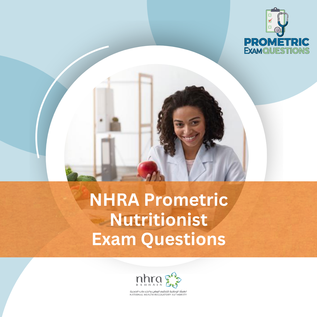 NHRA Prometric Nutritionist Exam Questions