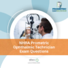 NHRA Prometric Ophthalmic Technician Exam Questions