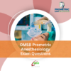 OMSB Prometric Anesthesiology Exam Questions