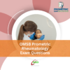 OMSB Prometric Rheumatology Exam Questions