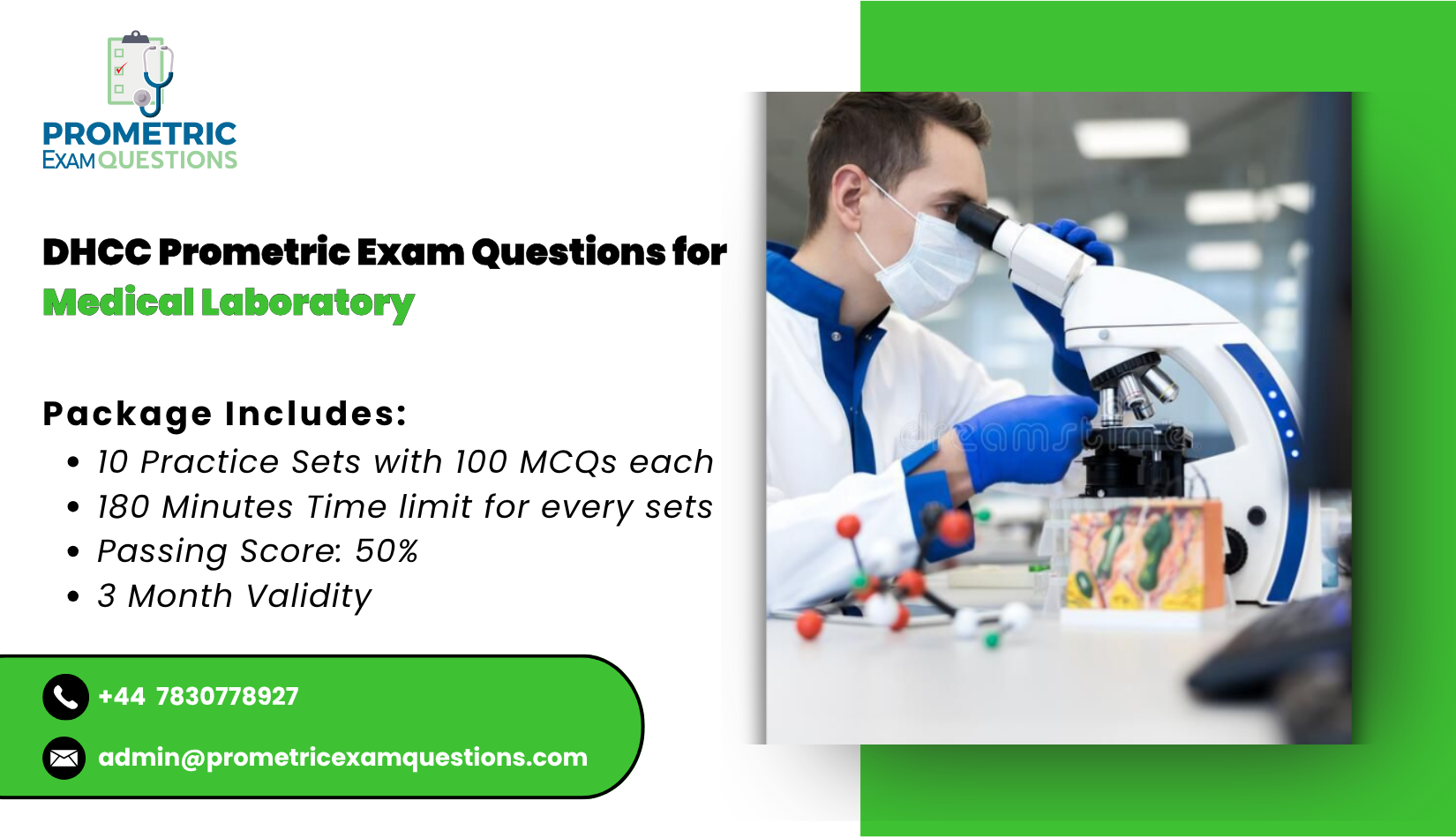 DHCC Prometric Exam Questions for Medical Laboratory