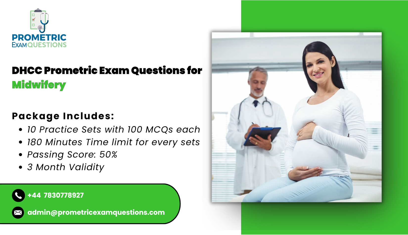 DHCC Prometric Exam Questions for Midwifery