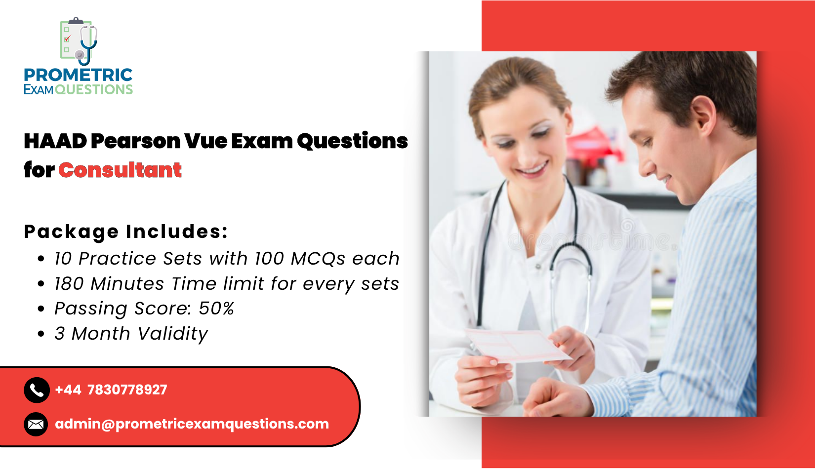 HAAD Pearson Vue Exam Questions for Consultant