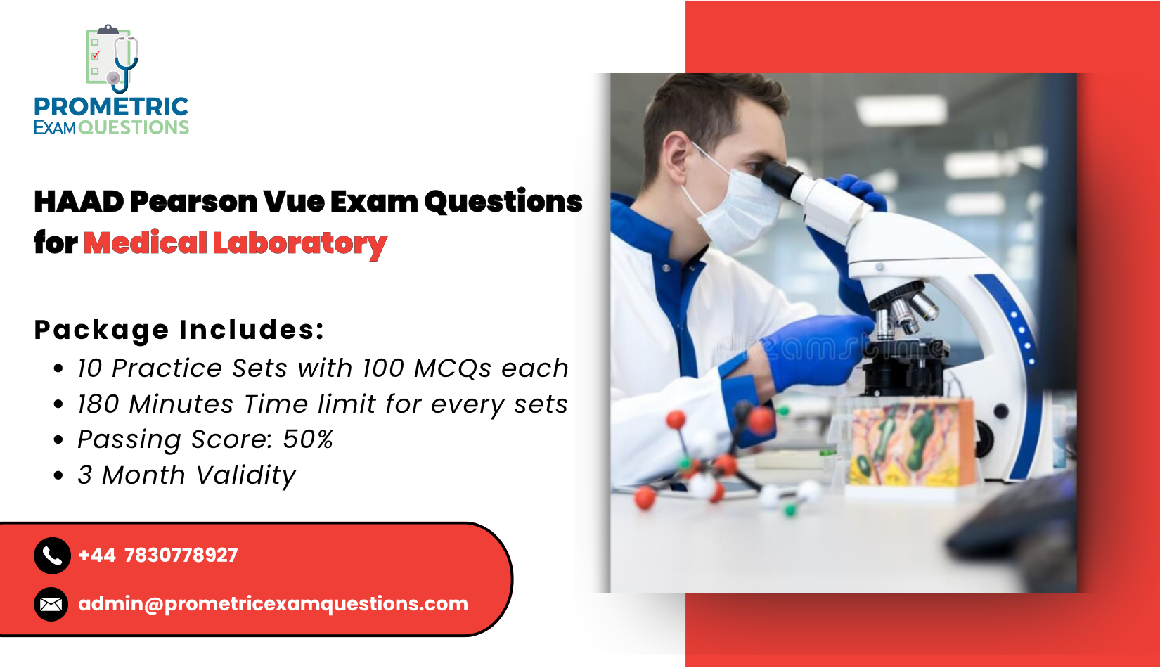 HAAD Pearson Vue Exam Questions for Medical Laboratory