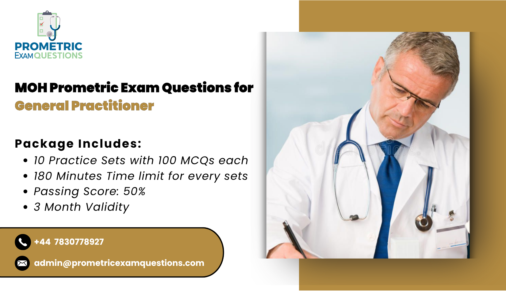 MOH Prometric Exam Questions for General Practitioner
