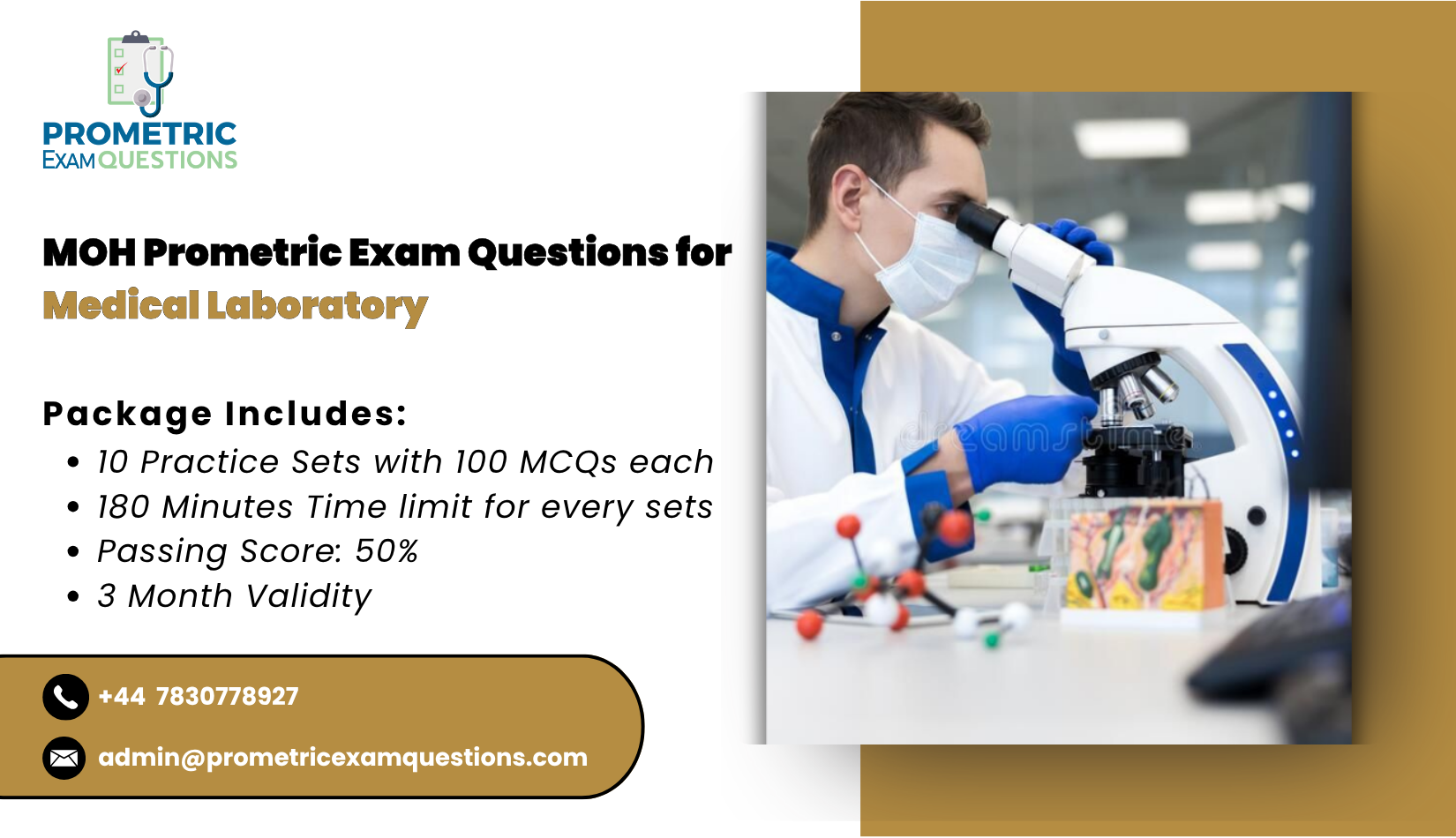 MOH Prometric Exam Questions for Medical Laboratory