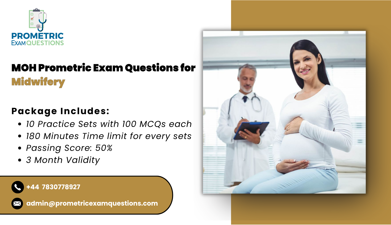 MOH Prometric Exam Questions for Midwifery
