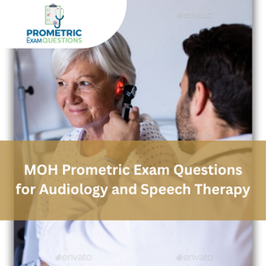 MOH Prometric Exam Questions for Audiology and Speech Therapy
